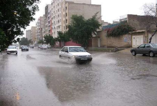 بارش باران شدید در هفت استان
