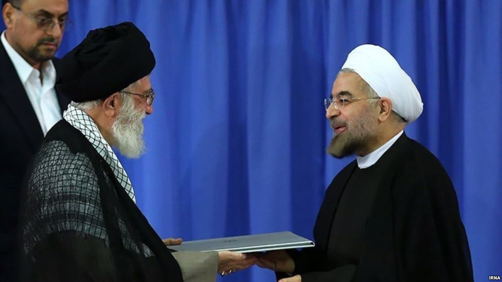 رهبر انقلاب اسلامی با تنفیذ رأی ملت، دکتر روحانی را به ریاست جمهوری منصوب کردند