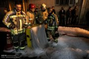 آتش در ساختمان برق حرارتی وزارت نیرو مهار شد
