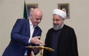 دعوت اینفانتینو از روحانی برای حضور در افتتاحیه جام جهانی فوتبال