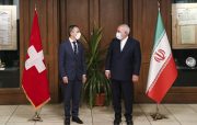 ظریف در دیدار با وزیر خارجه سوئیس : بازگشت به تجارت عادی خارجی اولویتی مهم برای ایران و جهان است