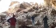 دو کشته بر اثر ریزش سنگ در یکی از تونل‌های آزادراه تهران-شمال