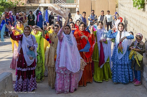 جشنواره هزار رنگ در عروسی عشایر «بازفت»