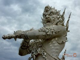 مجسمه های خیره ‌کننده در معابد تایلند