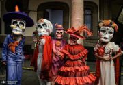 رژه روز جهانی مردگان در مکزیک