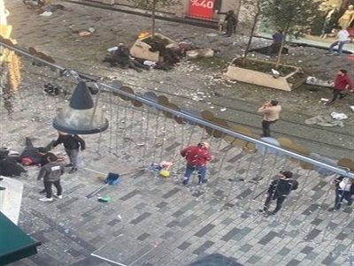 انفجار در استانبول؛ حداقل ۴ نفر کشته و ۳۸ تن زخمی شدند