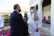 دیدار امیرعبداللهیان با امیر قطر در یک «مکان دلچسب»