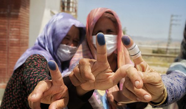 تصاویری از رای دادن مردم ایران