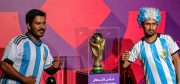 نمایش کاپ جام جهانی در دوحه