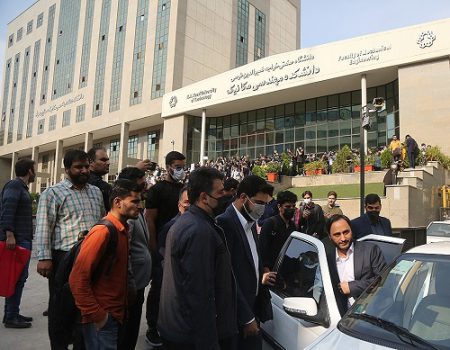 حضور جنجالی سخنگوی دولت در دانشگاه خواجه نصیر