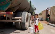 زنگ خطر بحران آب در همدان/ آبرسانی سیار به مردم