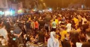 تجمع تبریزی‌ها در حمایت از اعتراضات خوزستان