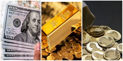 قیمت دلار، سکه و طلا در بازار امروز شنبه ۹ دی ۱۴۰۲