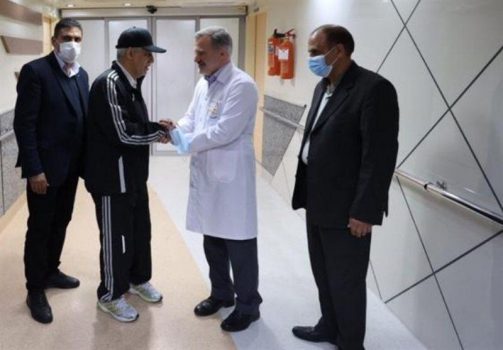 وزیر ورزش از بیمارستان مرخص شد