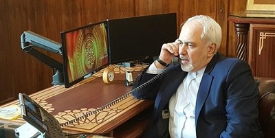 گفت وگوی تلفنی ظریف و وزیر خارجه انگلیس
