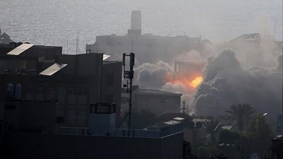 اسرائیل مجلس غزه را منفجر کرد!