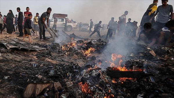 واکنش نتانیاهو به آوارگان غزه که «زنده زنده» در آتش سوختند ؛ اشتباهی غم‌انگیز بود!