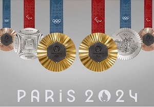 عکس/ رونمایی از مدال‌های المپیک و پارالمپیک ۲۰۲۴ پاریس