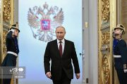تصاویر/ پنجمین سوگند ریاست جمهوری ولادیمیر پوتین