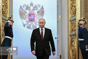 تصاویر/ پنجمین سوگند ریاست جمهوری ولادیمیر پوتین